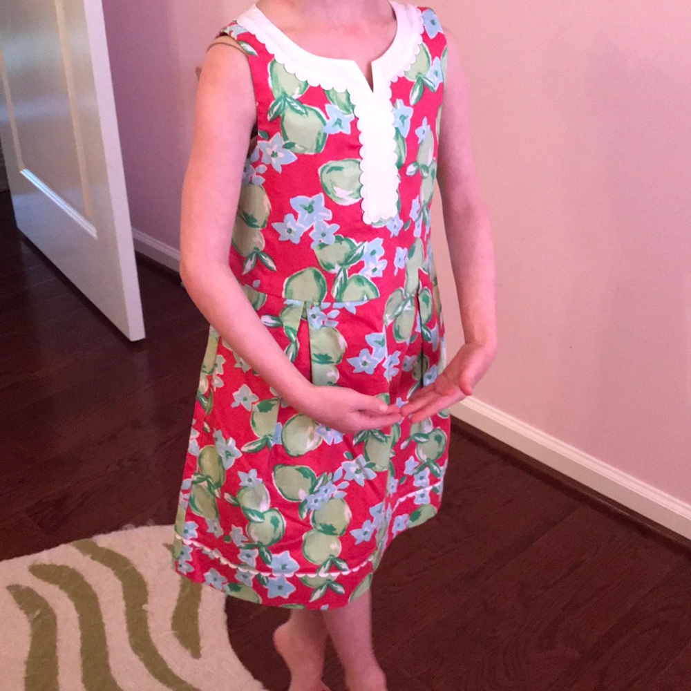 💕NWT JANIE & JACK pink floral dress size 6